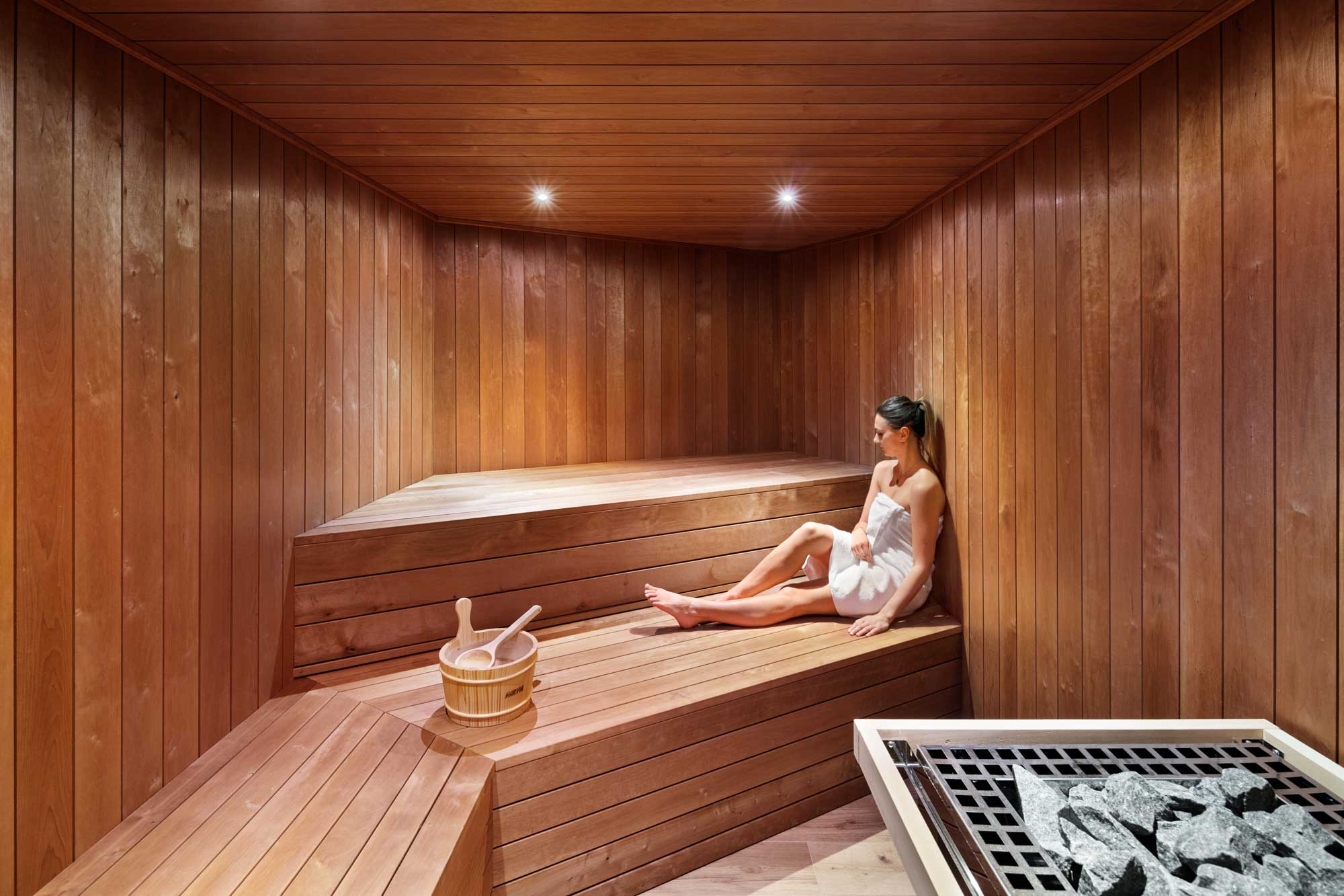 Sauna, Espace bien-être